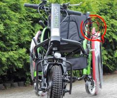 Przystawka, napęd elektryczny do wózka inwalidzkiego 500W, 14Ah