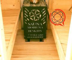 Sauna beczka 200x250 piec na drewno