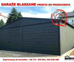 GARAŻE BLASZANE NA WYMIAR