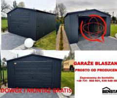 GARAŻE BLASZANE NA WYMIAR
