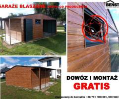GARAŻE BLASZANE NA WYMIAR