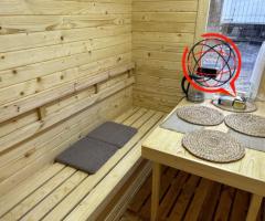 Sauna ogrodowa 6m z piecem elektrycznym