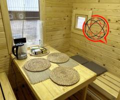 Sauna ogrodowa 6m z piecem elektrycznym