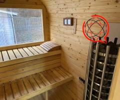 Sauna ogrodowa 6m z piecem elektrycznym