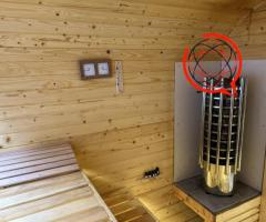 Sauna ogrodowa 6m z piecem elektrycznym