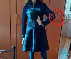 Granatowy płaszczyk nr 2