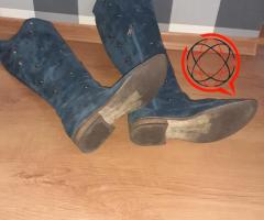 Zamszowe kozaki nr 4