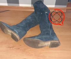 Zamszowe kozaki nr 4