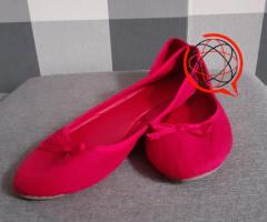 Balerinki z kokardką