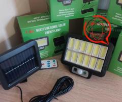 LAMPA SOLARNA 144 LED COB CZUJNIK RUCHU PILOT