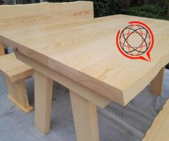 Meble ogrodowe, zestaw ogrodowy drewniany,  stół ogrodowy