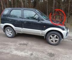 DAIHATSU TERIOS 13B 4X4 2003r DŁUGIE OPŁATY