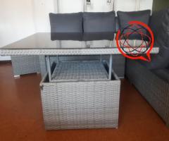 83 MEBLE NAROŻNIK RATTANOWY OGRODOWY RATTAN RATY