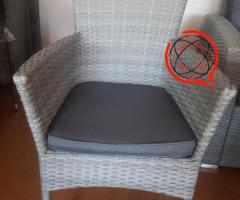 83 MEBLE NAROŻNIK RATTANOWY OGRODOWY RATTAN RATY