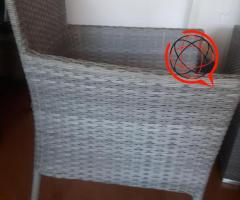 83 MEBLE NAROŻNIK RATTANOWY OGRODOWY RATTAN RATY