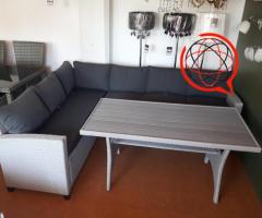 84 Meble narożnik rattanowy ogrodowy ratan raty