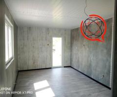 Domek letniskowy całoroczny mobilny podwozie