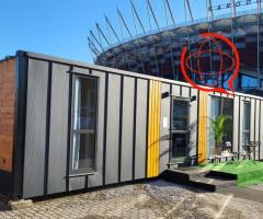Dom mobilny całoroczny 3 pokoje klimatyzacja wykończony pod klucz wysoki standard Domek bez pozwolen