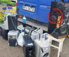 Głośniki przenośne przerobione na bluetooth