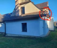 Domek na wsi na działce 18 ar