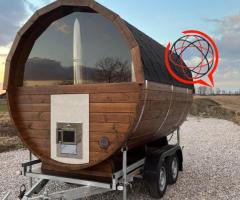 Sauna na przyczepce mobilne SPA - Pomysł na Biznes