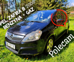 Opel Zafira B 2006 benzyna + gaz