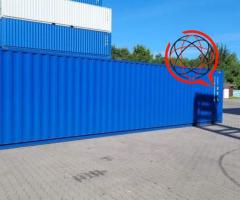 nowy i półnowy kontener dostępny do przechowywania i budowy domu, instalacji sklepu.