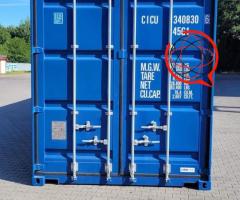 nowy i półnowy kontener dostępny do przechowywania i budowy domu, instalacji sklepu.