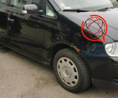 Touran vw 1.9 TDI do poprawek lakierniczych. Nowy rozrzad