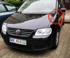 Touran vw 1.9 TDI do poprawek lakierniczych. Nowy rozrzad