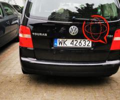 Touran vw 1.9 TDI do poprawek lakierniczych. Nowy rozrzad