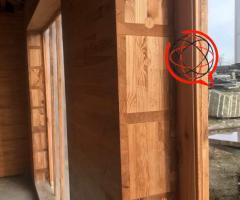 Dom drewniany rozbieralny