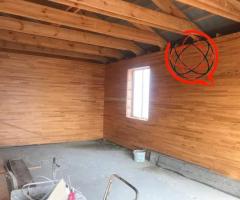 Dom drewniany rozbieralny