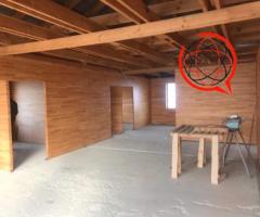 Dom drewniany rozbieralny