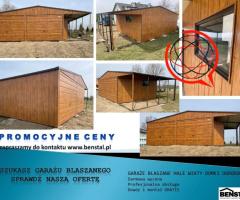 GARAŻE BLASZANE PROMOCYJNE CENY SPRAWDŹ!!!