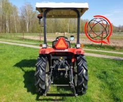 Yanmar AF120 4x4 wspomaganie rewers/ Film-Video