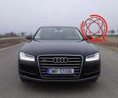 Audi A8 Long Salon Polska 65000km, FV 23%