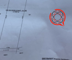 Sprzedam działkę budowlaną 1050m2 Mokre Radzymin