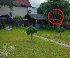 Działka ROD z Drewnianym  domem  ocieplonym. Całoroczny.