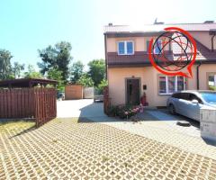 Dom szeregowy narożny w Łęgowie z dużą działką!