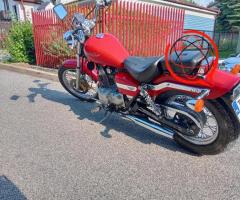 Honda Rebel 125, czerwony kolor, rok produkcji 1997