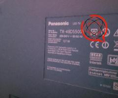 Panasonic LED TV Wi-Fi Smart TV 49cali