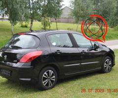 Peugeot 308 2010r 1,4 benzyna manual 131tyś przebieg nowe sprzęgło