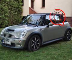 Mini cooper s cabrio sidewalk