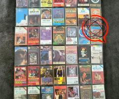 SPRZEDAM KOLEKCJĘ KASET MAGNETOFONOWYCH-GATUNEK HEAVY METAL