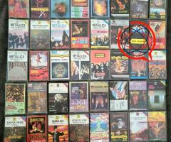 SPRZEDAM KOLEKCJĘ KASET MAGNETOFONOWYCH-GATUNEK HEAVY METAL