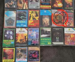 SPRZEDAM KOLEKCJĘ KASET MAGNETOFONOWYCH-GATUNEK HEAVY METAL
