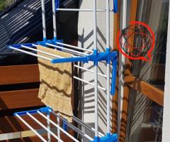 NOWA DUŻA & POJEMNA SUSZARKA NA PRANIE #IDEALNA NA BALKON #6 RAMION #KÓŁKA