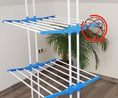 NOWA DUŻA & POJEMNA SUSZARKA NA PRANIE #IDEALNA NA BALKON #6 RAMION #KÓŁKA