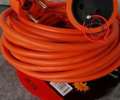ONEX OX-778 Przedłużacz w Wersjach 20m 30m 50m Nowy Produkt z Gwarancją Niezbędnik dla Twojego Domu!